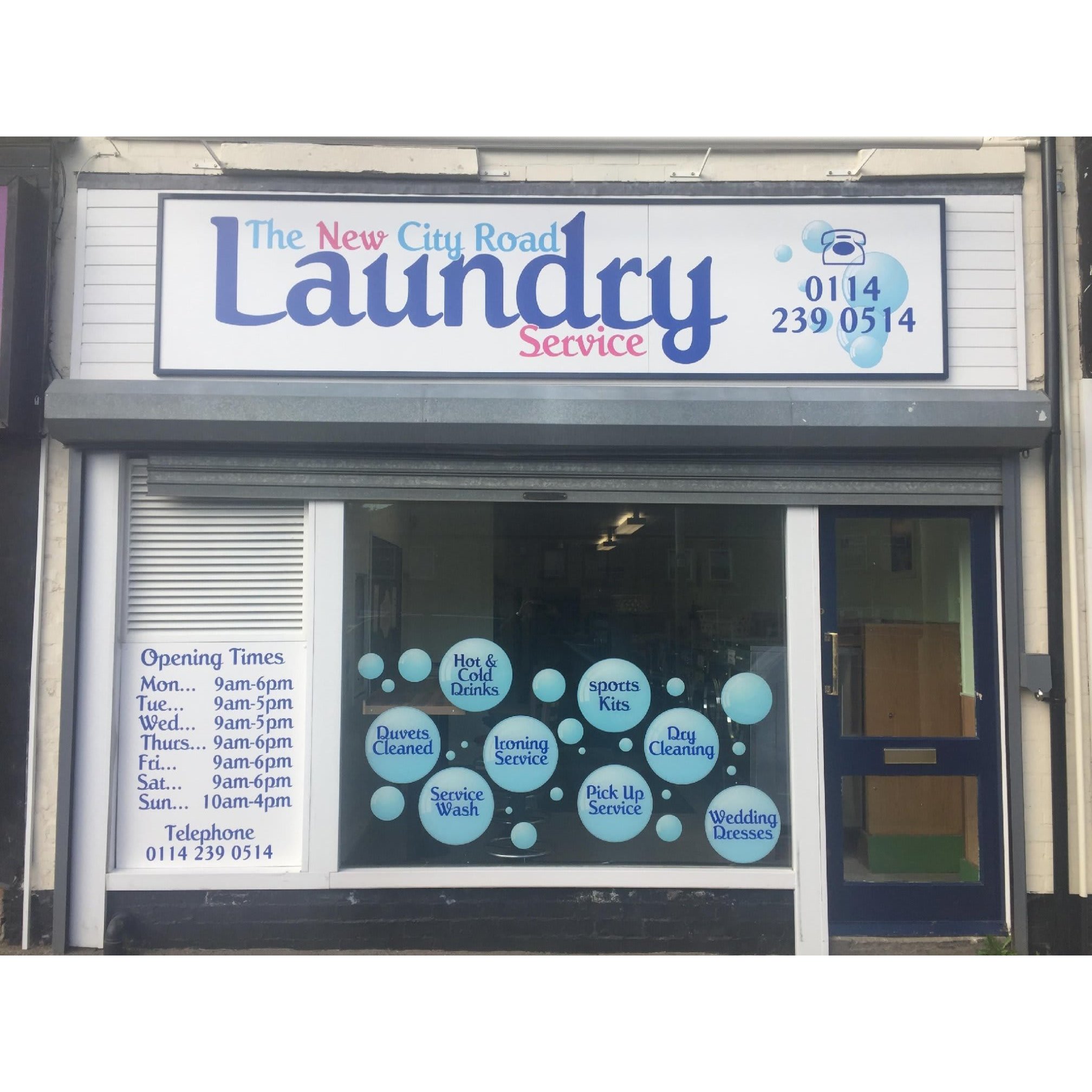 New City Road Laundry Service Logo