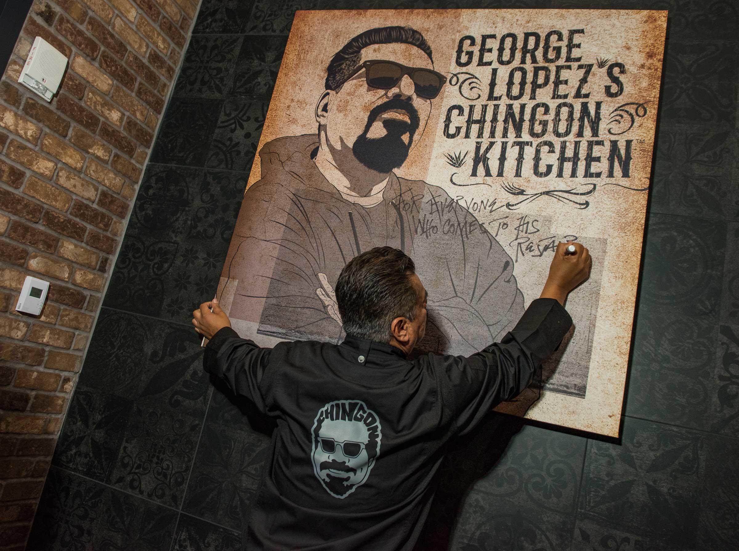 George Lopez Chingon Kitchen at San Manuel Casino