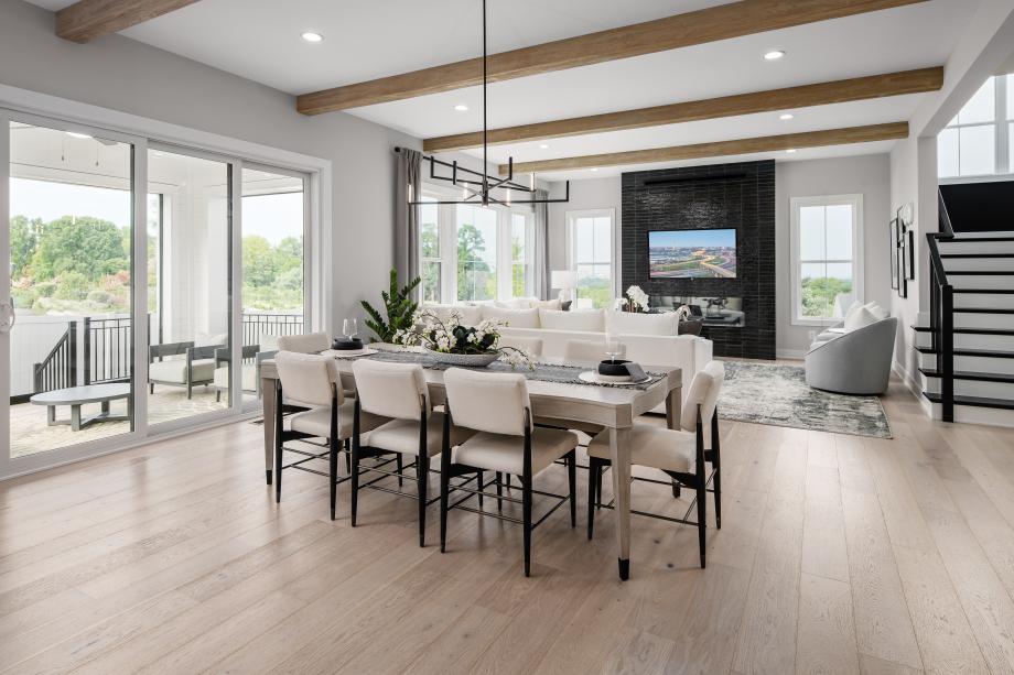 Exceptional open concept living