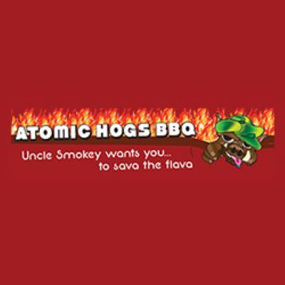 Atomic Hog BBQ Logo