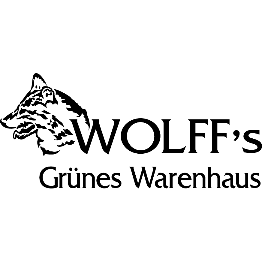 Wolff's Grünes Warenhaus in Jüterbog - Logo