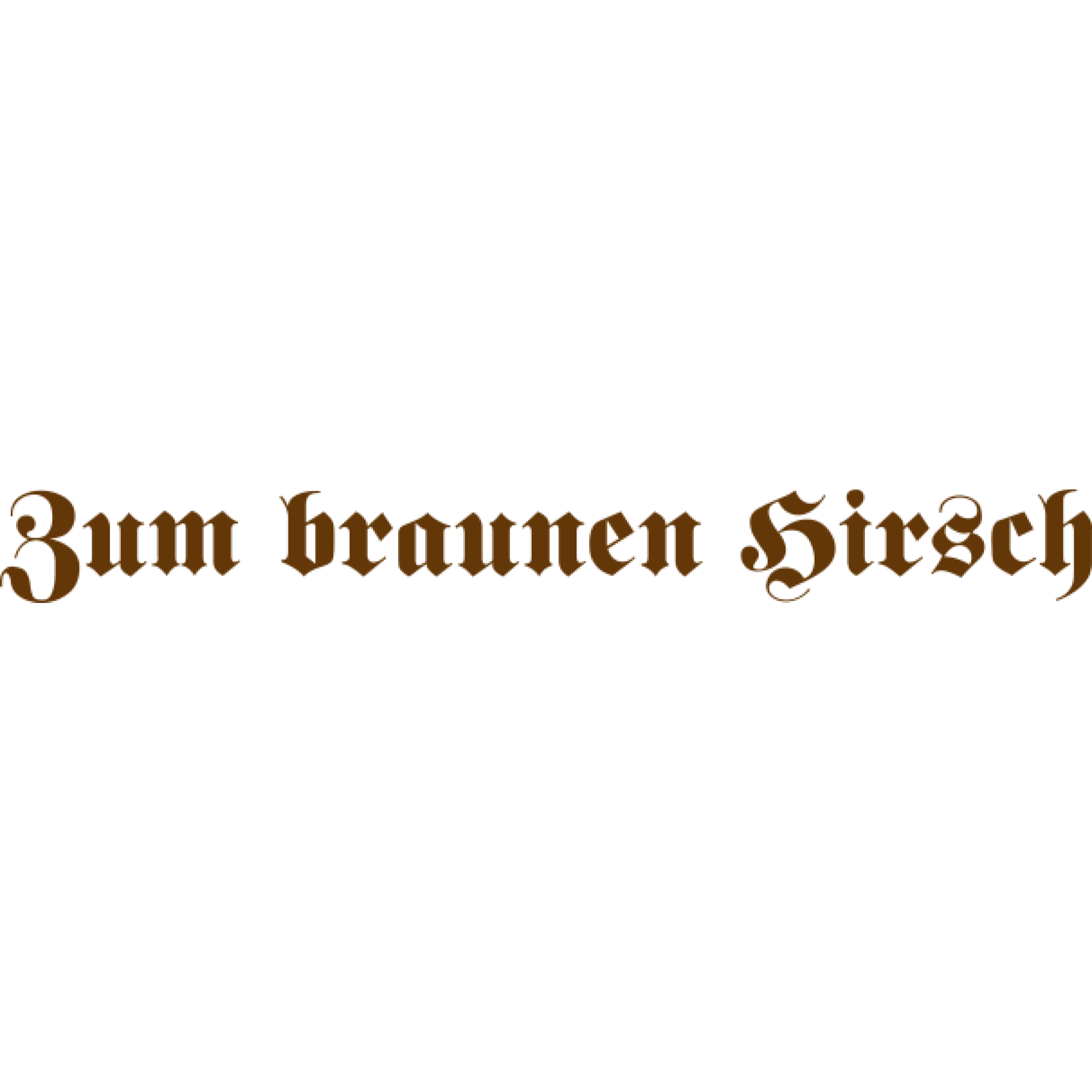 Logo Zum braunen Hirsch Landgasthaus