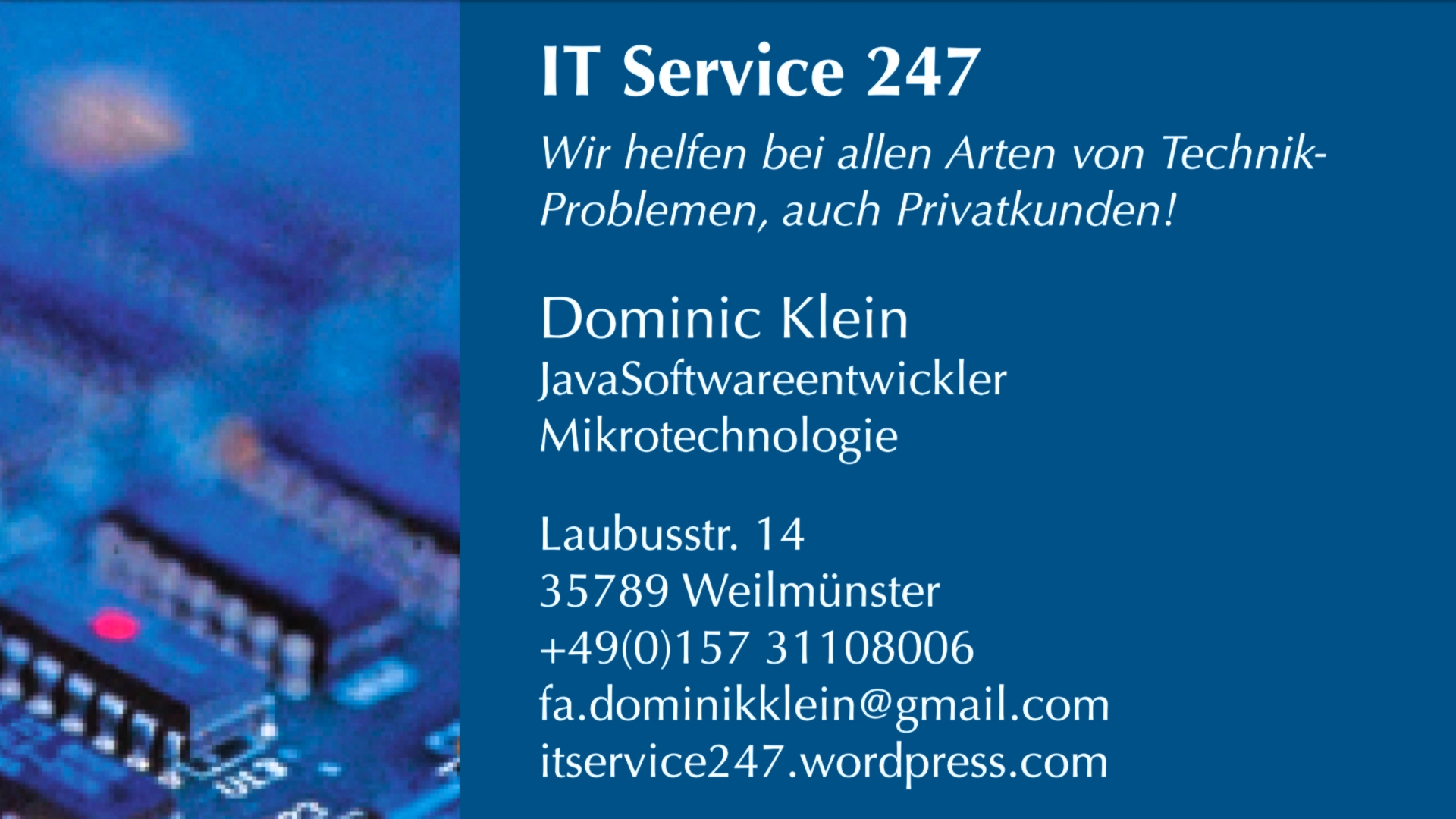 ITService247, Laubusstr. 14 in Weilmünster