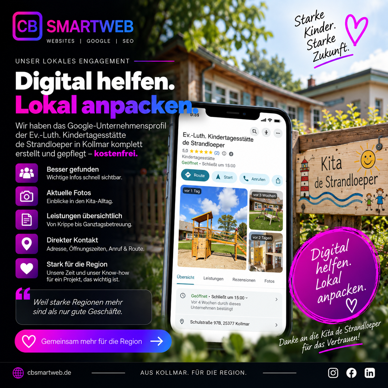 CB-Smartweb, Schulstraße 34 in Kollmar