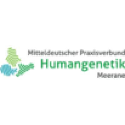 Logo Medizinisches Versorgungszentrum Mitteldeutscher Praxisverbund Hu- mangenetik GmbH Praxis Meerane