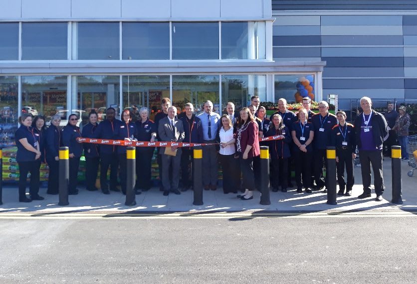 The store team is ready and the ribbon's been cut! B&M is open for business in Whitby! You'll find B&M's newest store located close to the town centre on Stainsacre Lane.