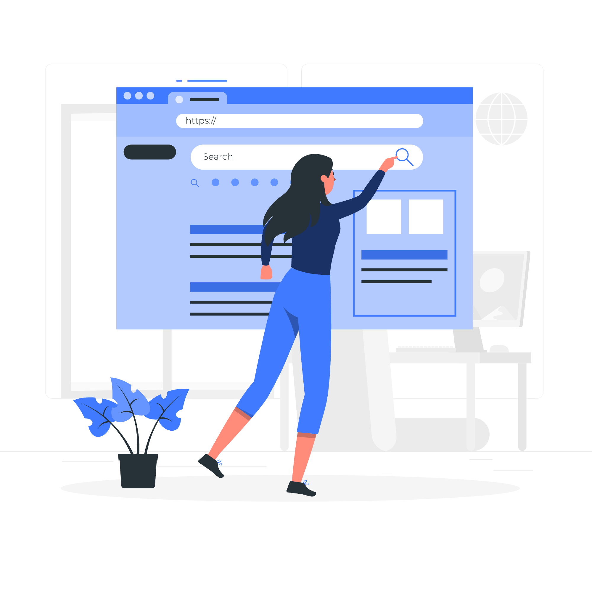 68% of all web traffic starts at a search engine. That means most of your future customers are searching for a business like yours before they ever pick up the phone. Are you one of those businesses that showed up in the search results after that initial search? If not, you're missing out on sales. Reach out today and we'll do a free online audit to see what's happening.