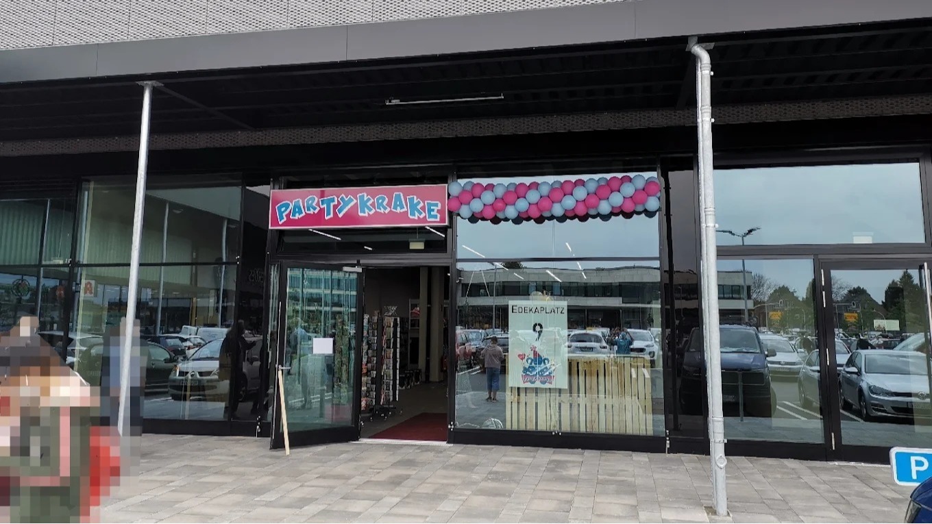 Partykrake, Edekaplatz 9 in Moers