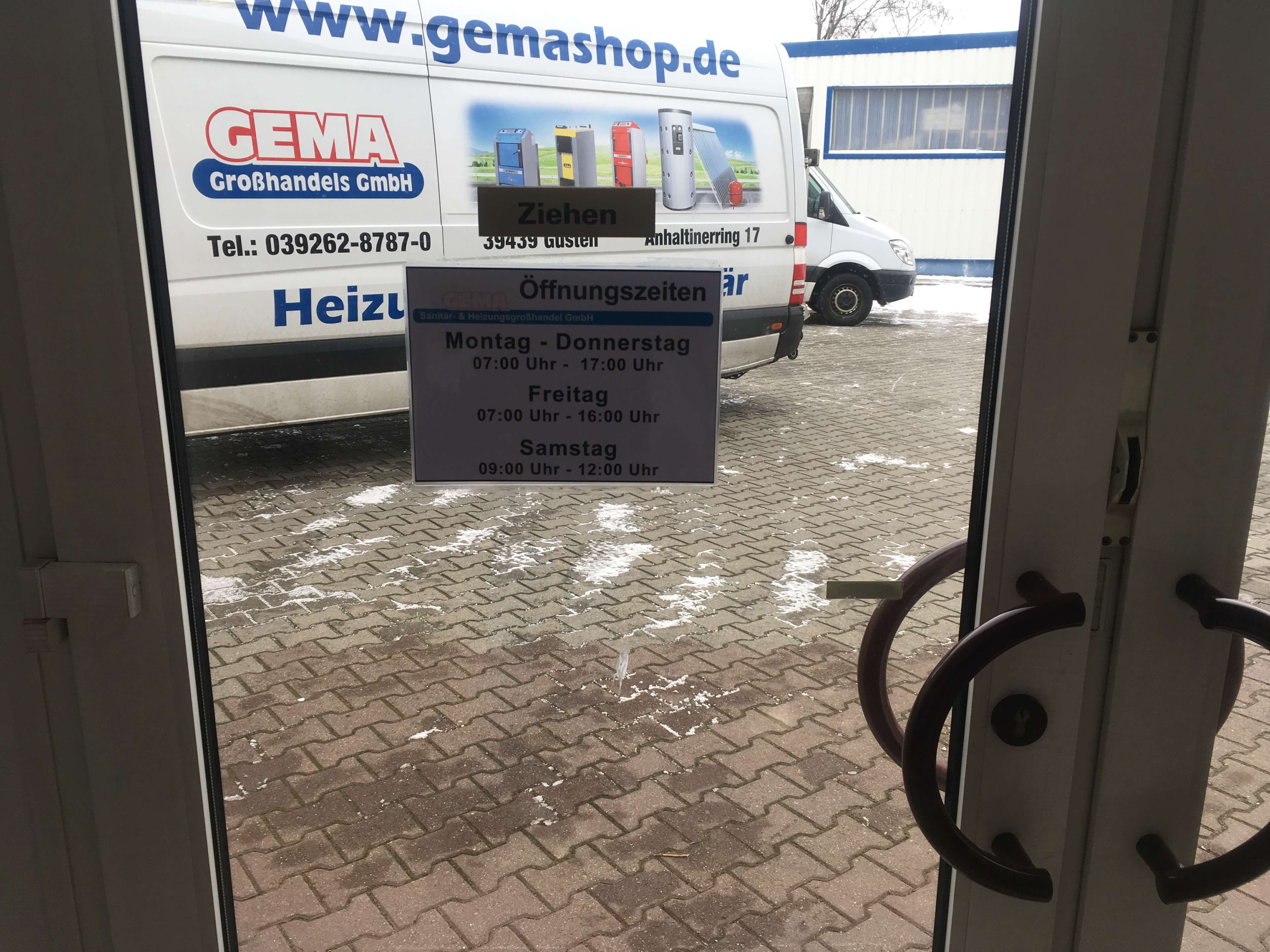 GEMA Sanitär - und Heizungsgroßhandel GmbH, Anhaltinerring in Güsten