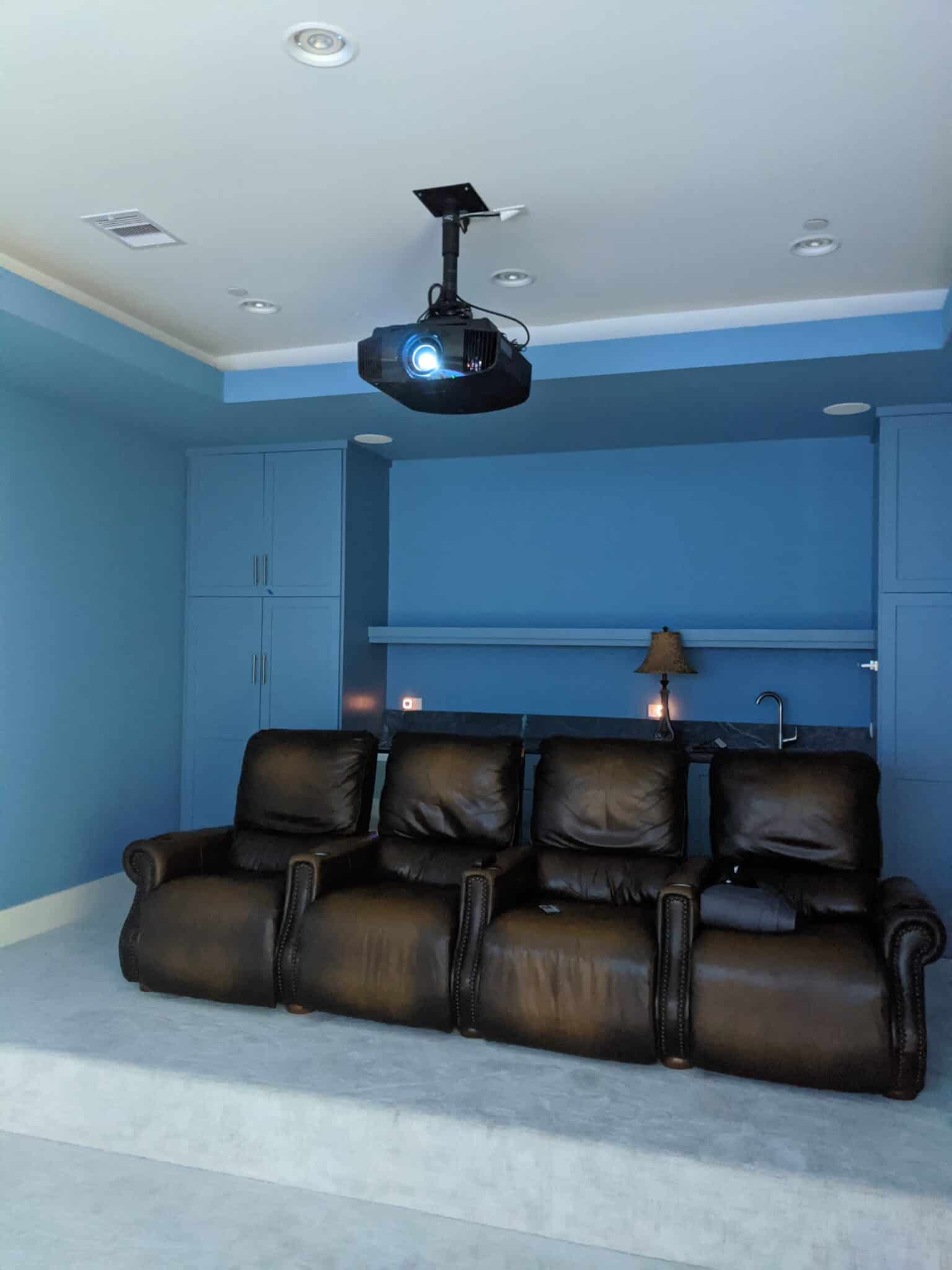 Home theater setup