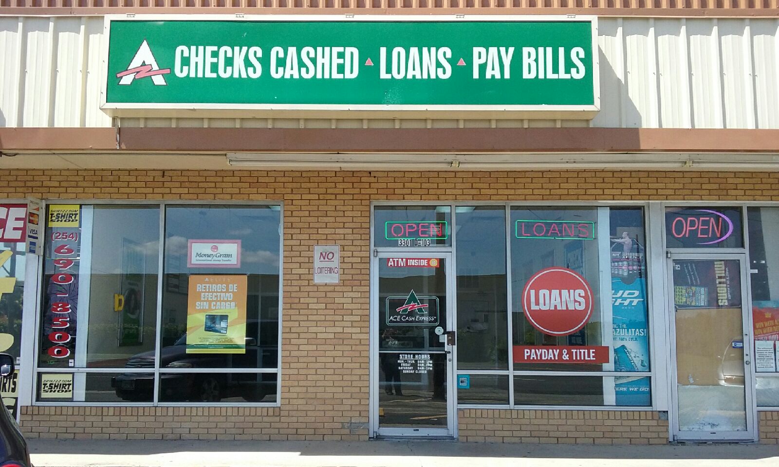 ACE Cash Express, Killeen Texas (TX) - LocalDatabase.com ACE Cash Express, Killeen Texas (TX) - LocalDatabase.com