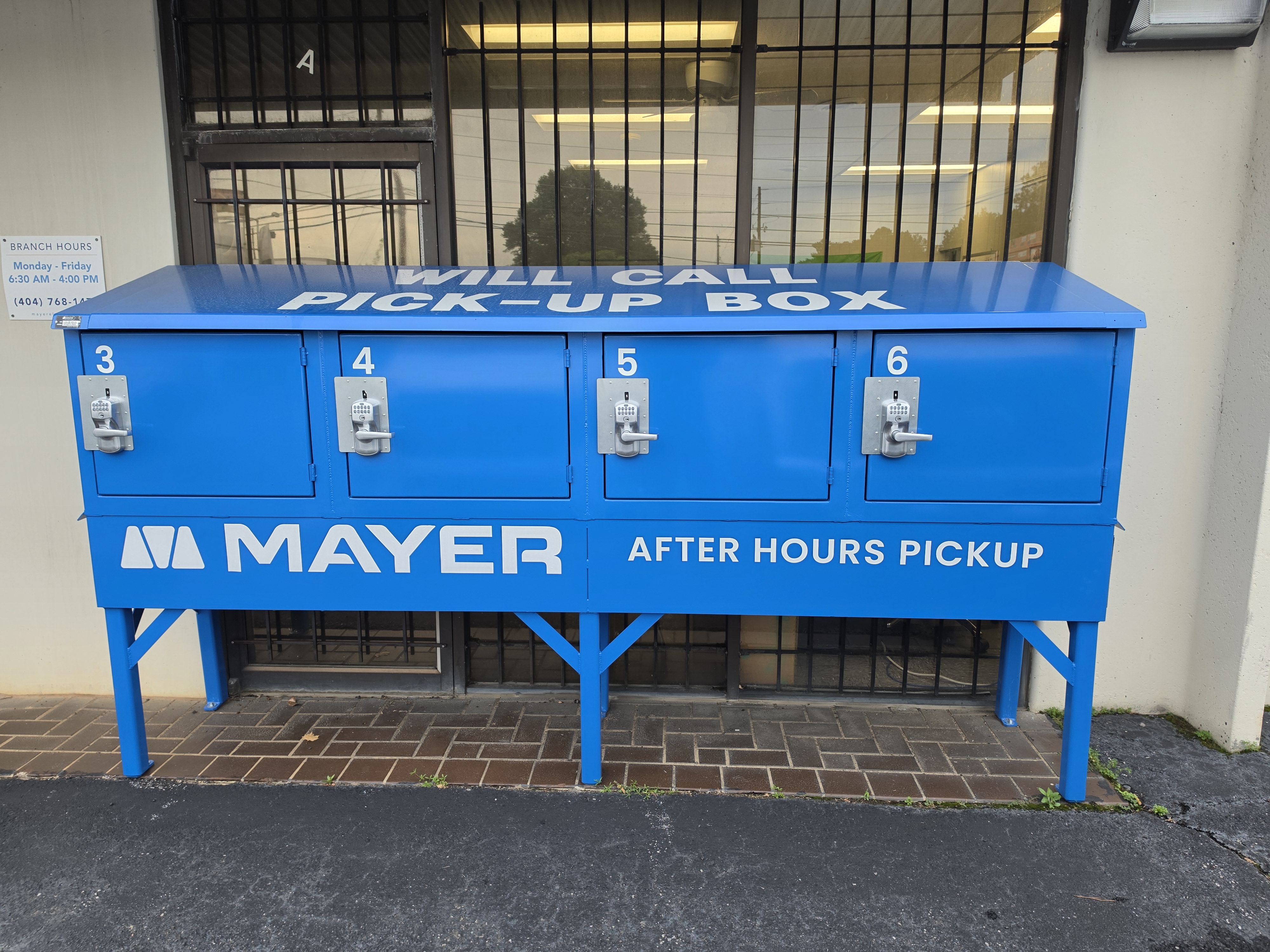 Pickup Lockers 