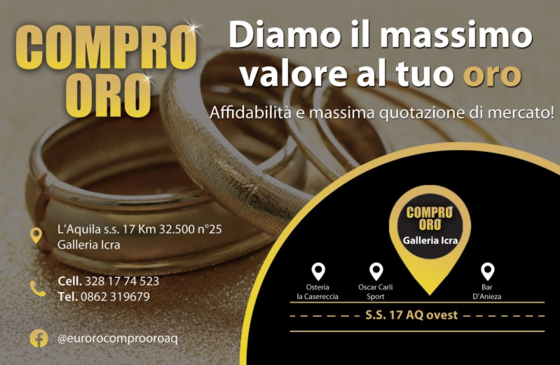 Images Compro Oro L'Aquila - Galleria Icra