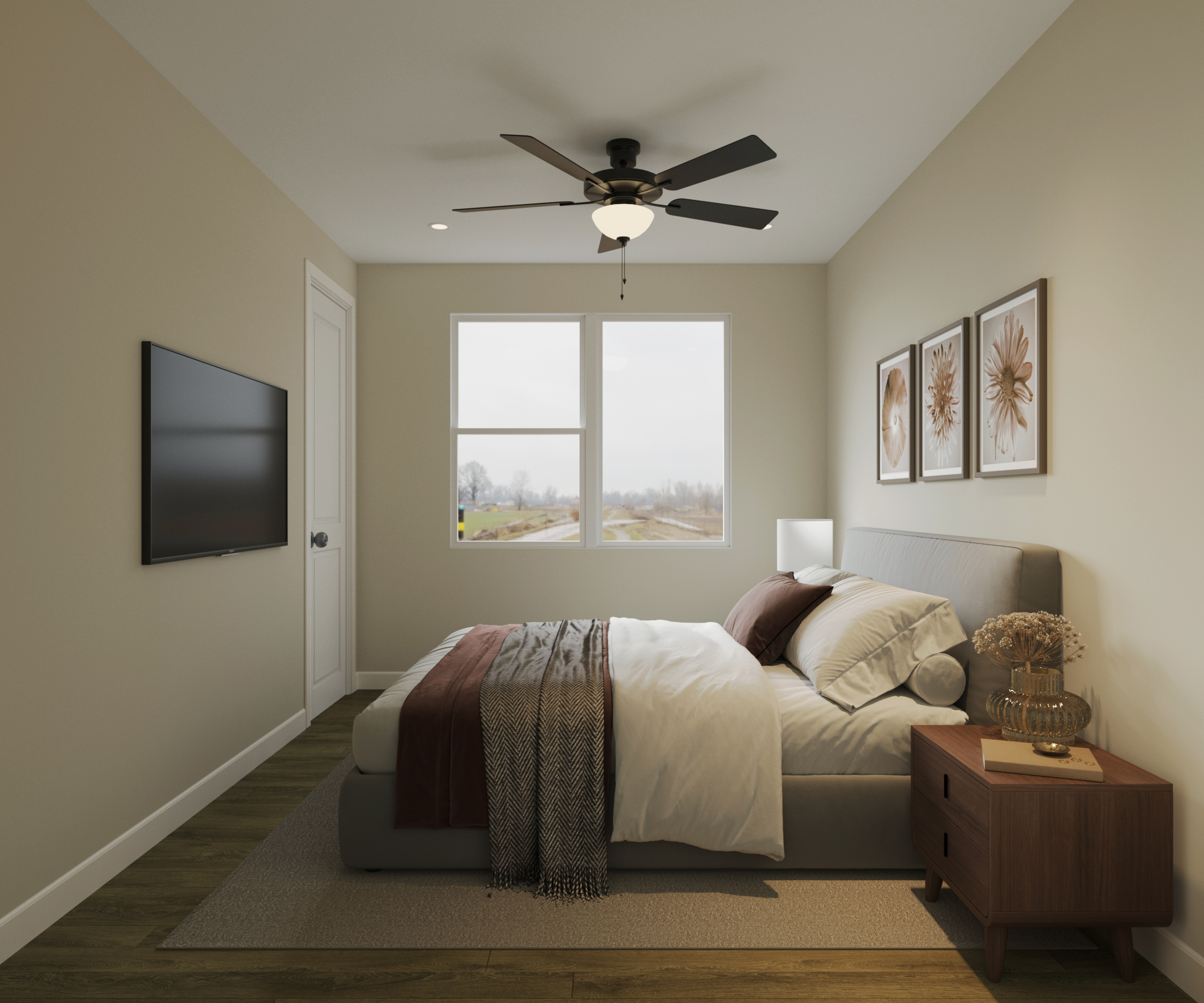 Roomy Secondary Bedrooms
