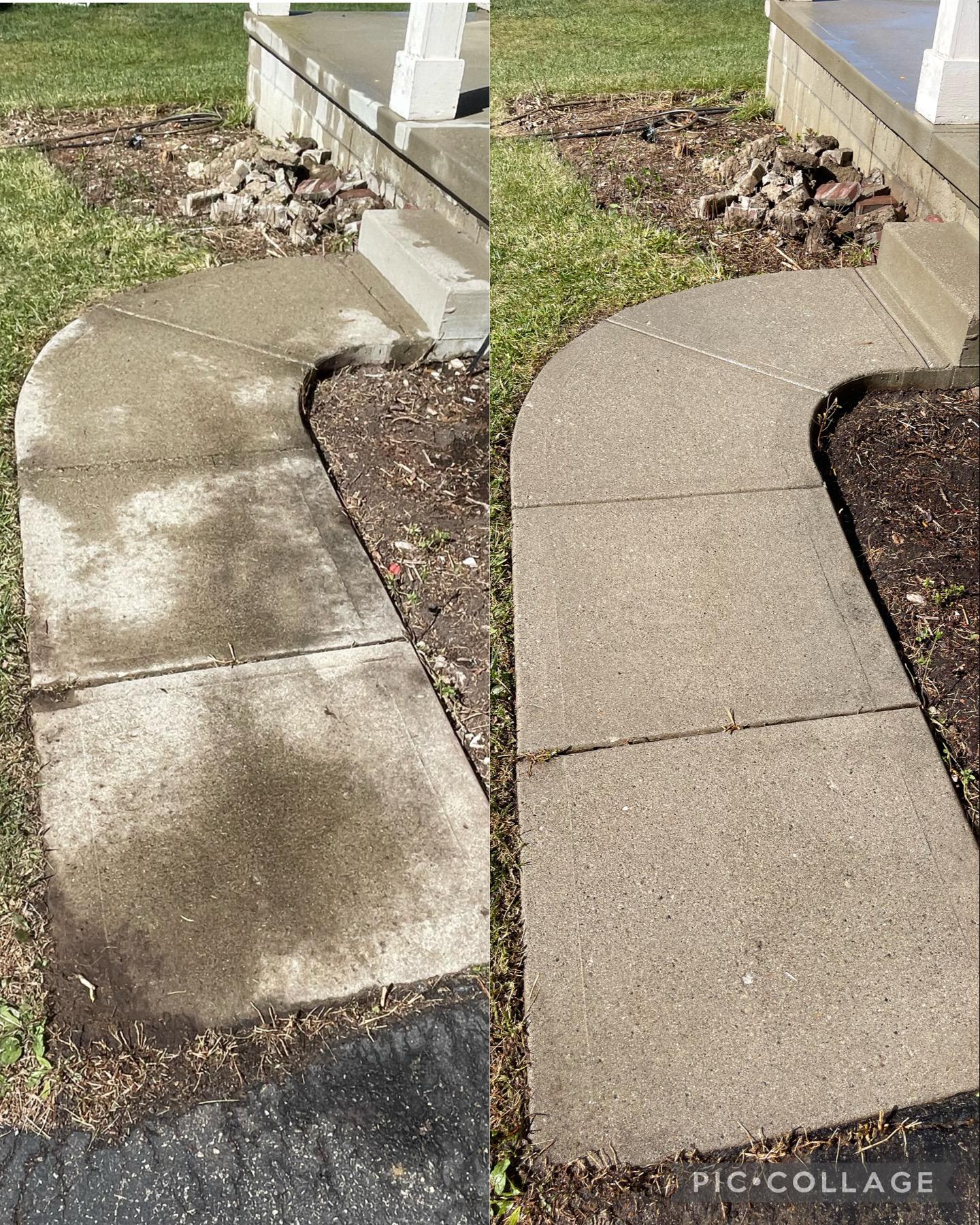 Concrete Cleaning Dublin Ohio