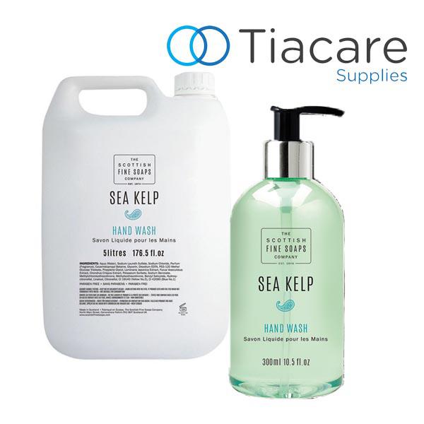 The Sea Kelp Hand Wash is a fast foaming hand wash with a fresh and light fragrance that reminds you TIACARE LIMITED Warrington 01925 386385