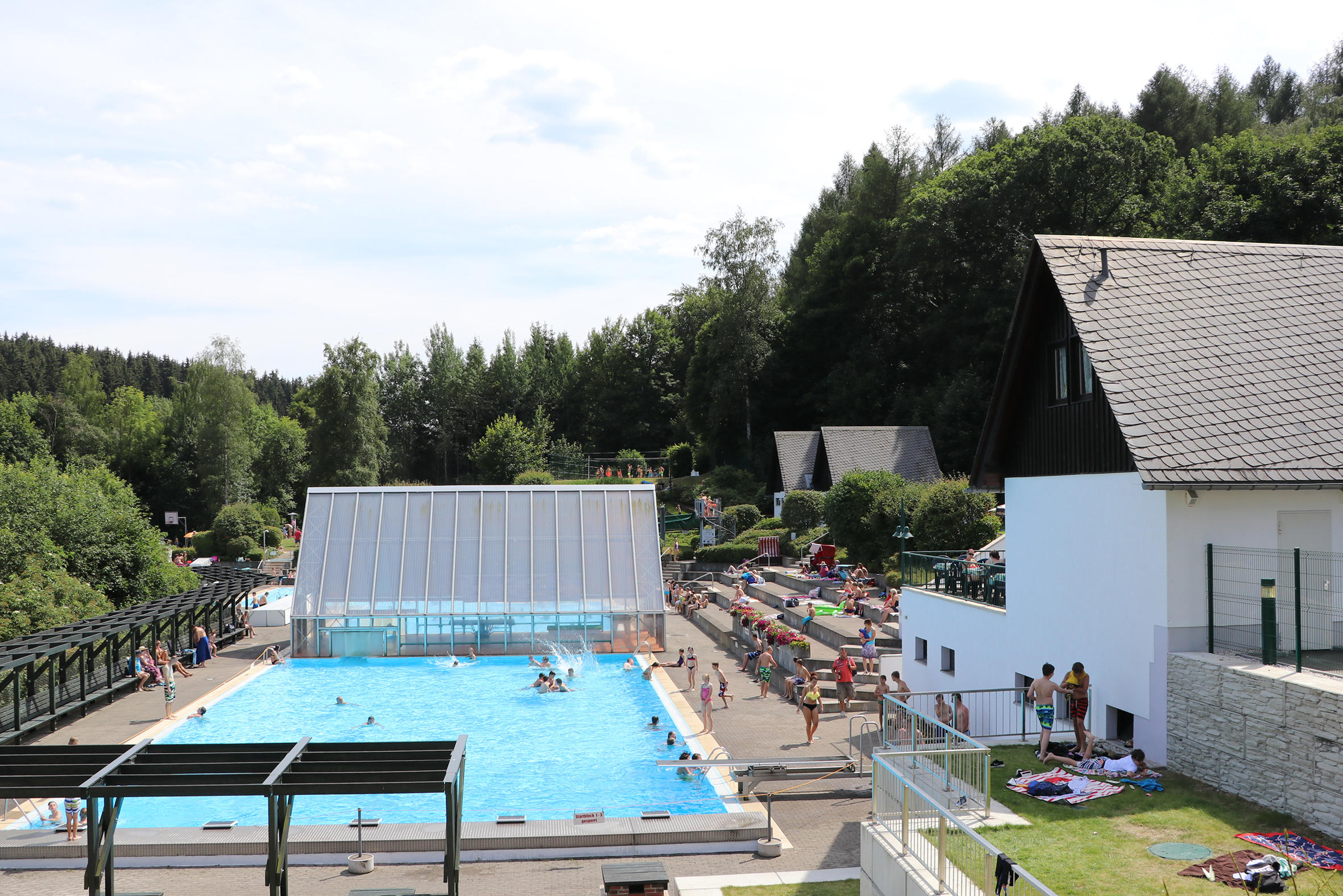 Badeanstalt am Stangewald, Badeweg 11 in Annaberg-Buchholz