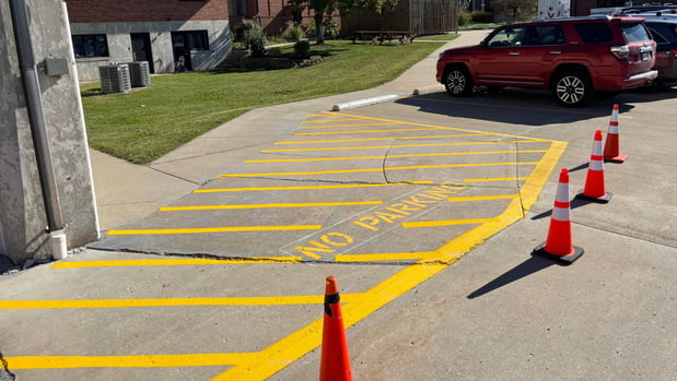 Images G-FORCE Parking Lot Striping of St. Louis