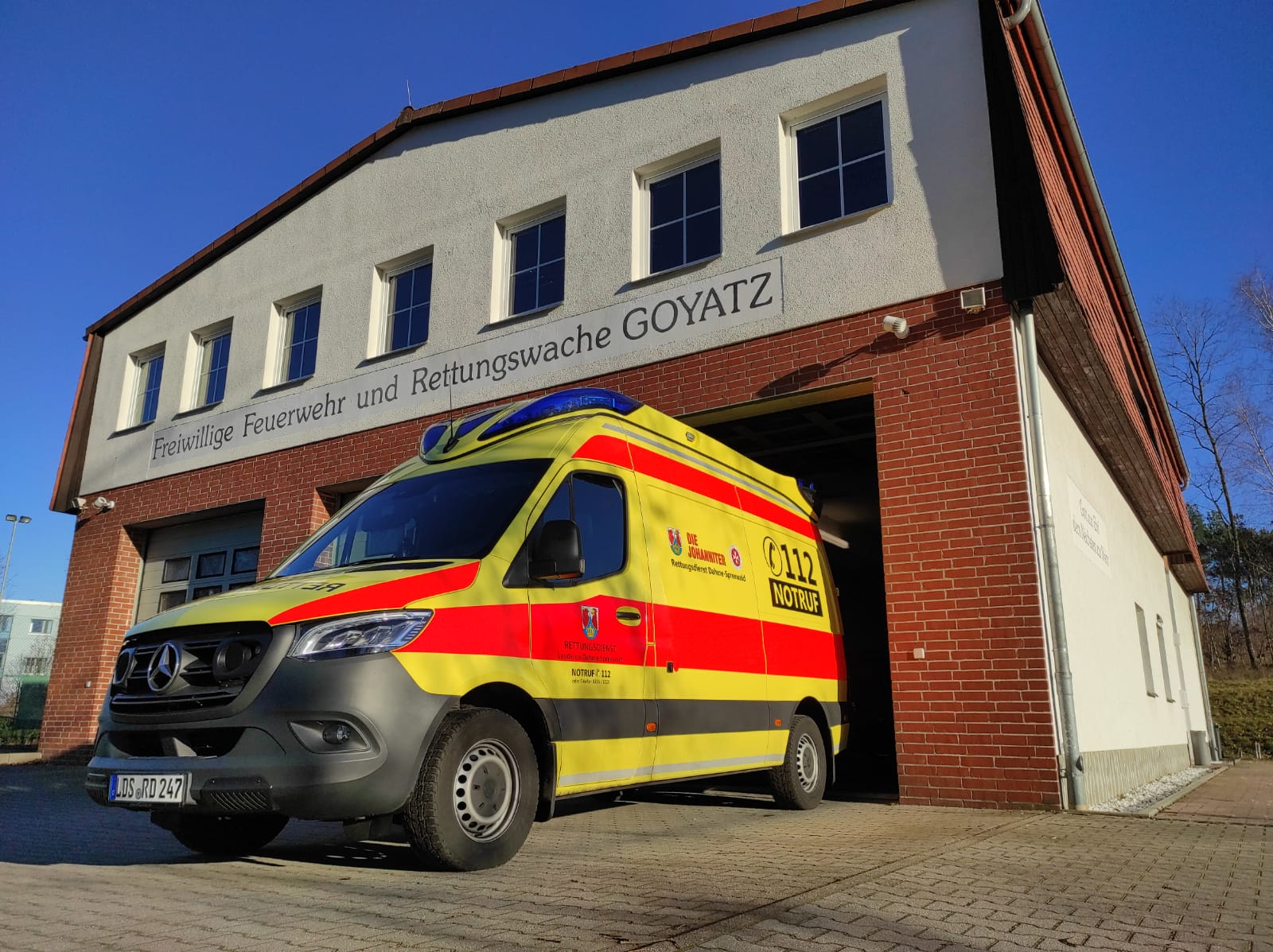 Bild 1 Johanniter-Unfall-Hilfe e.V. - Rettungswache Goyatz in Goyatz