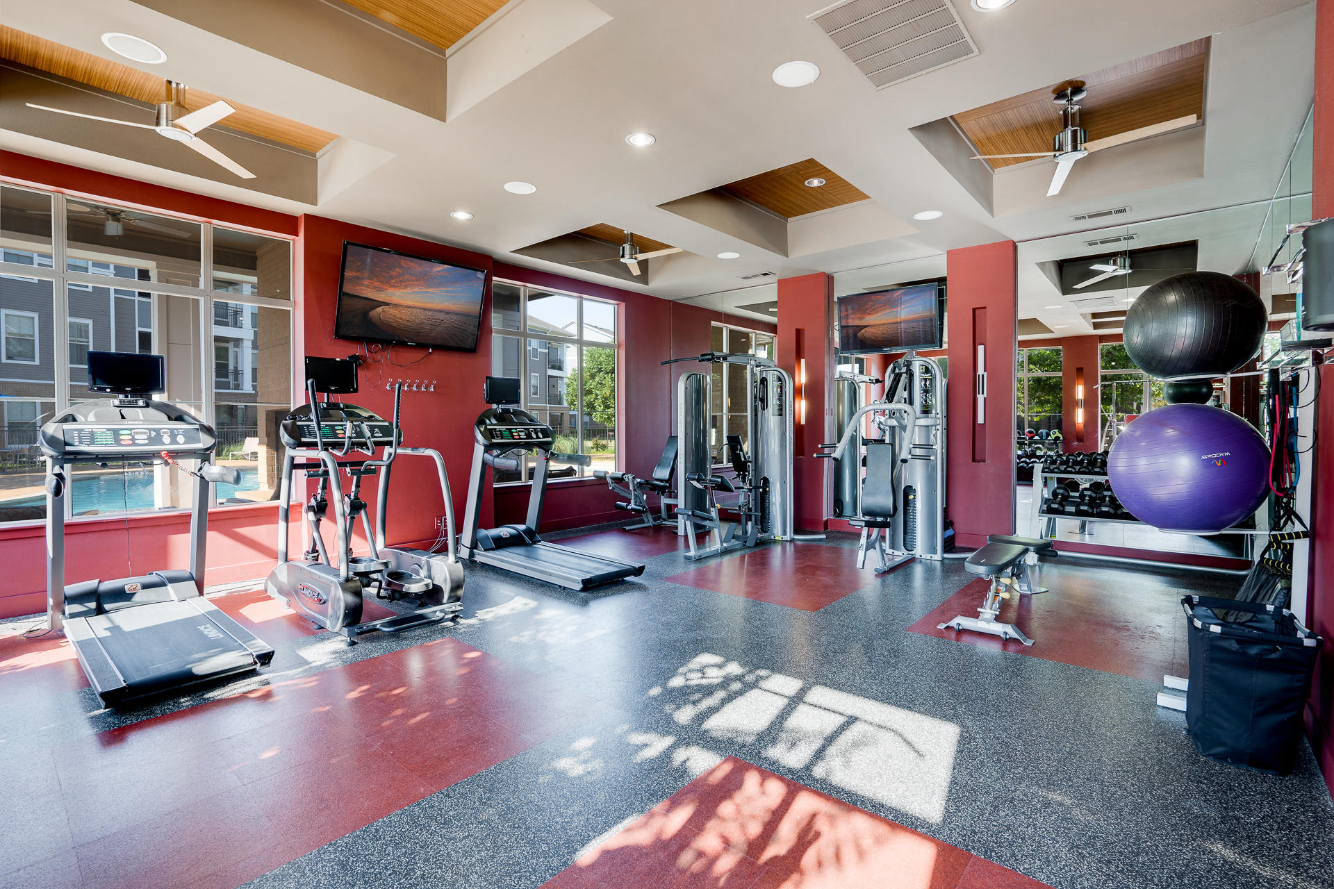 Fully-Equipped Fitness Center