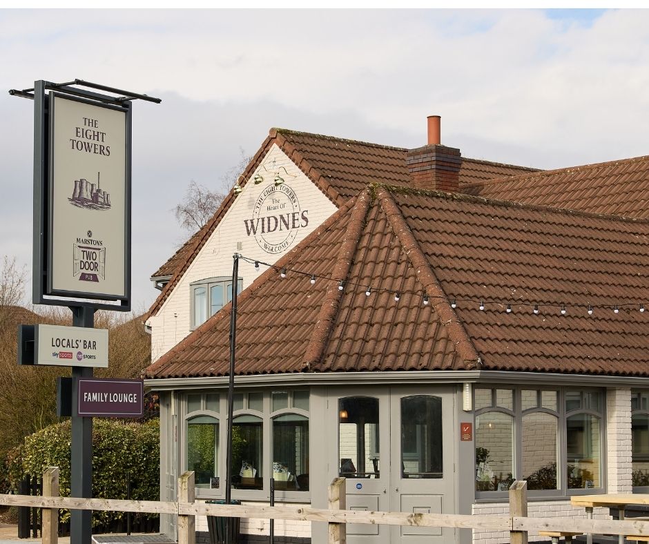 The Eight Towers pub exterior