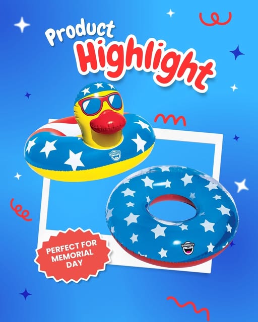Get ready for Memorial Day Weekend with some new pool floats!