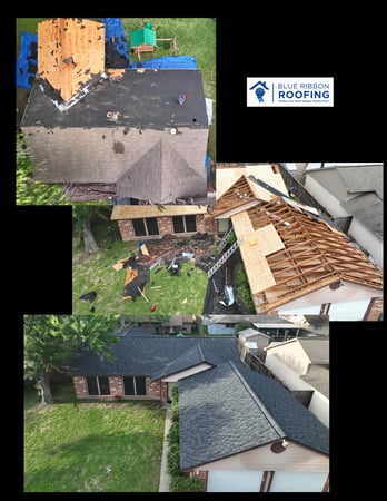 Images Blue Ribbon Roofing LLC - Jersey Village Roof Replacement