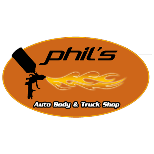 Phil's Auto Body & Truck Shop Logo