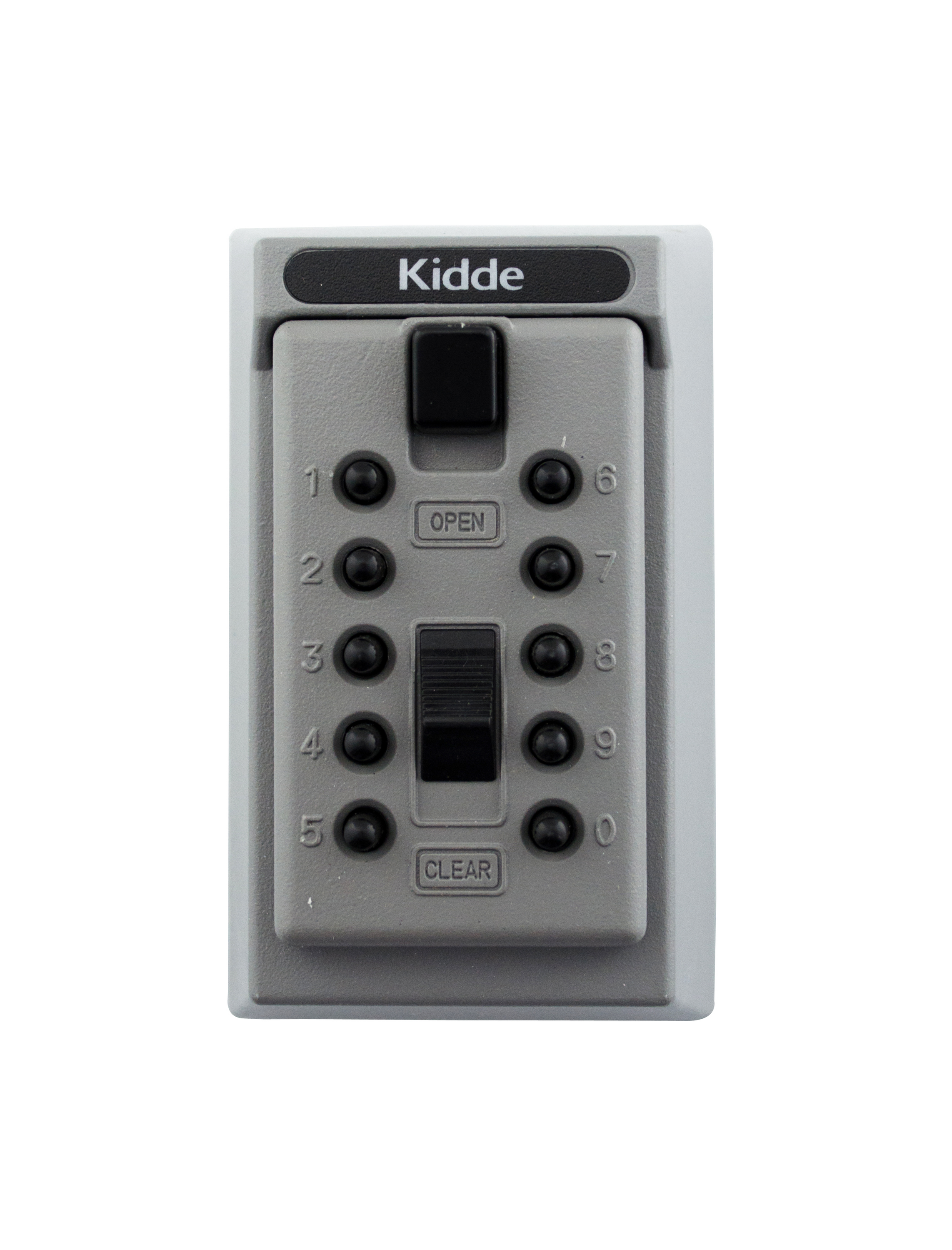 Keysafe Permanent, 5-Key, Pushbutton, ​Titanium 001015 | Kidde