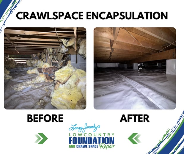 Images Lowcountry Foundation and Crawl Space Repair