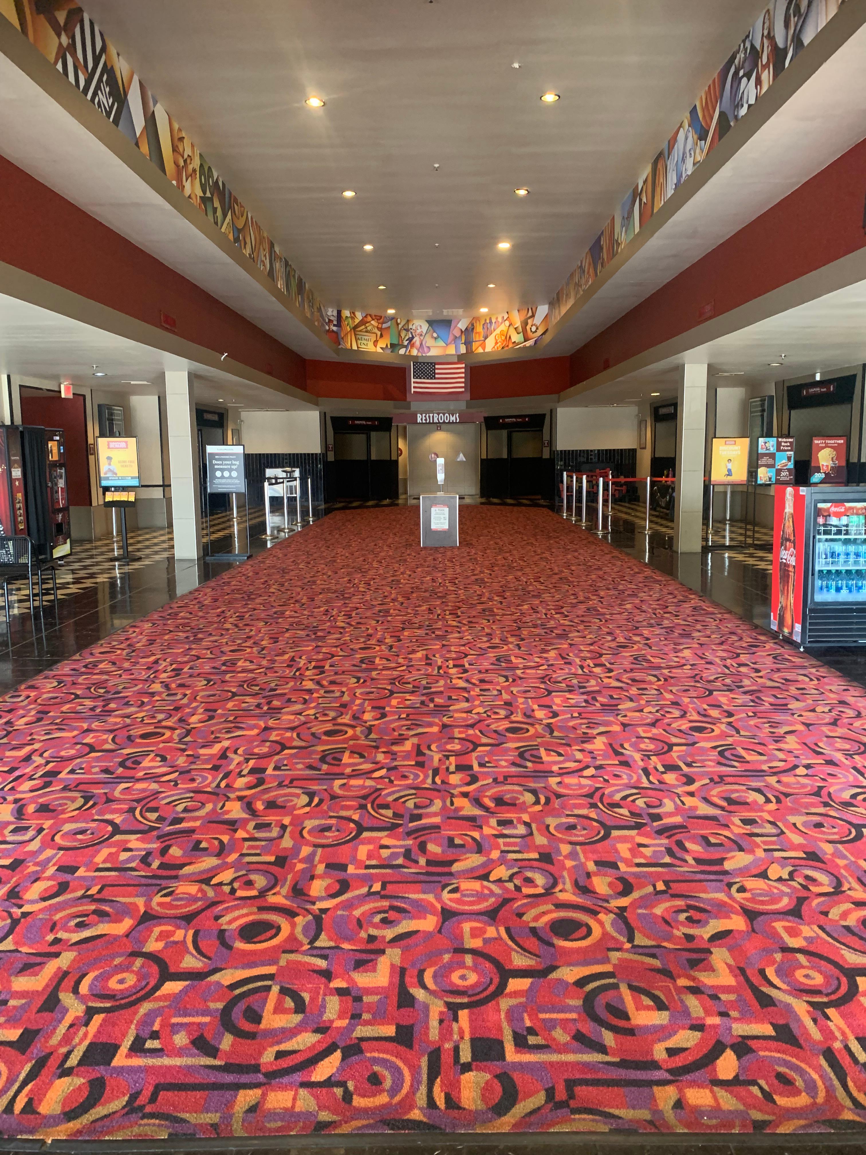 Cinemark Movies 6 McAllen lobby