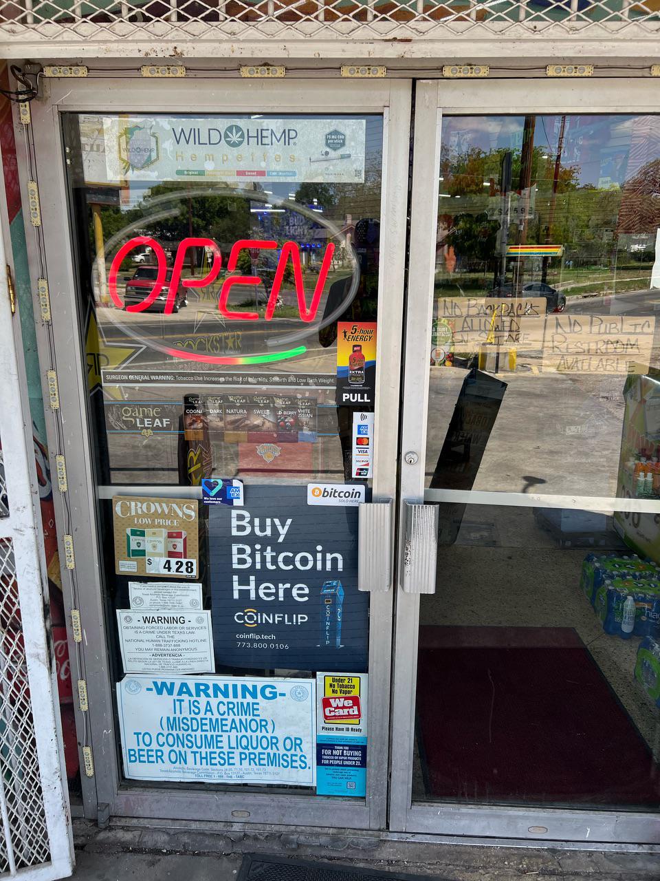 CoinFlip Bitcoin ATM San Antonio (773)800-0106