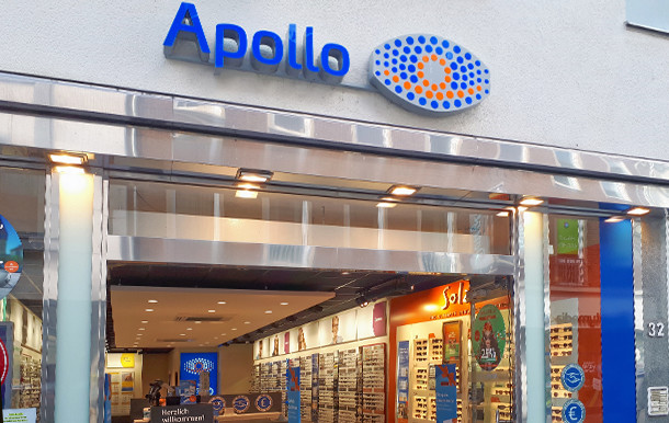 Bild 1 Apollo-Optik in Aachen