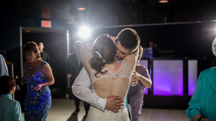 DJ Adam Plays Bride and Groom First Dance Song