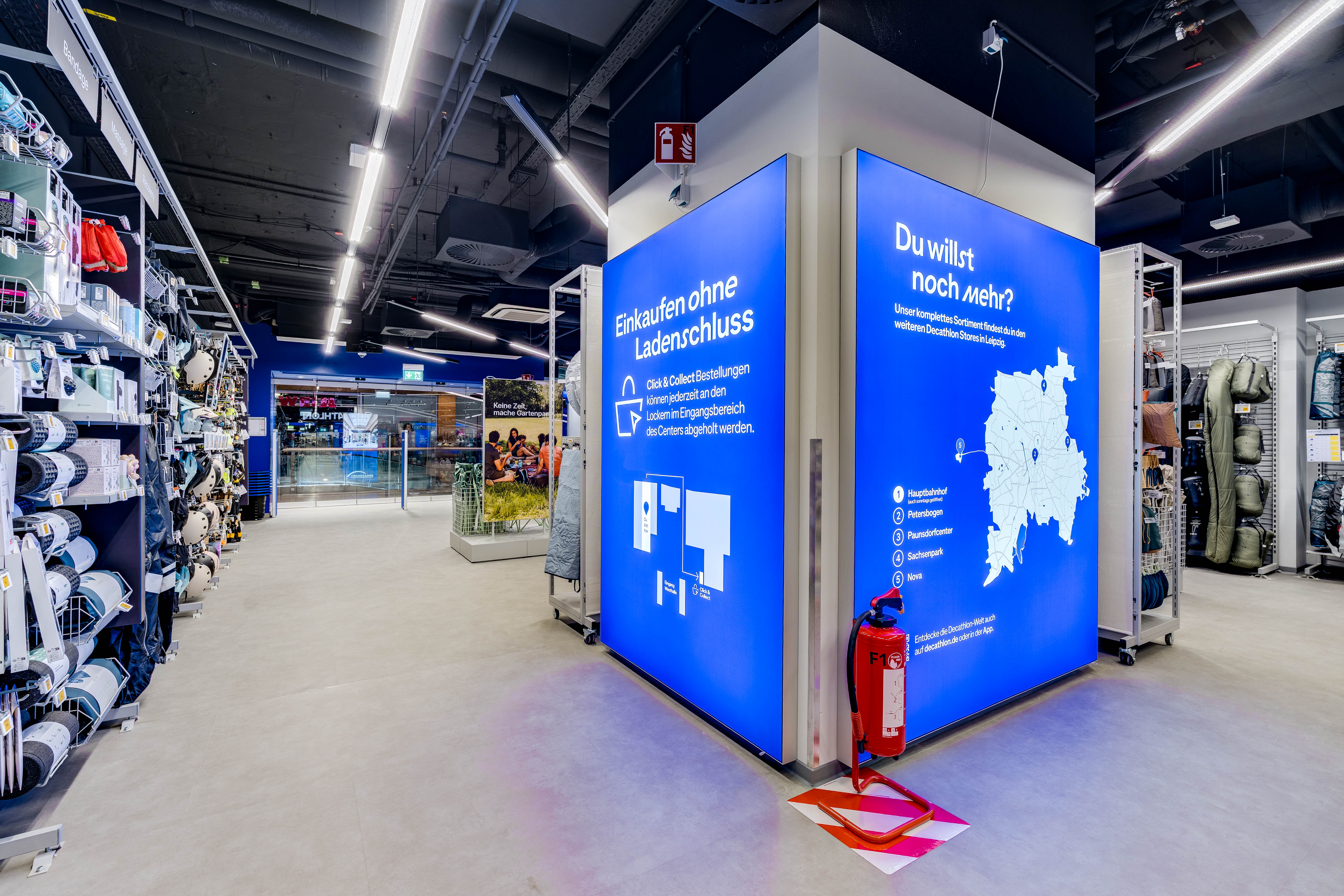 DECATHLON Connect Leipzig Hauptbahnhof, Willy-Brandt-Platz 1 in Leipzig