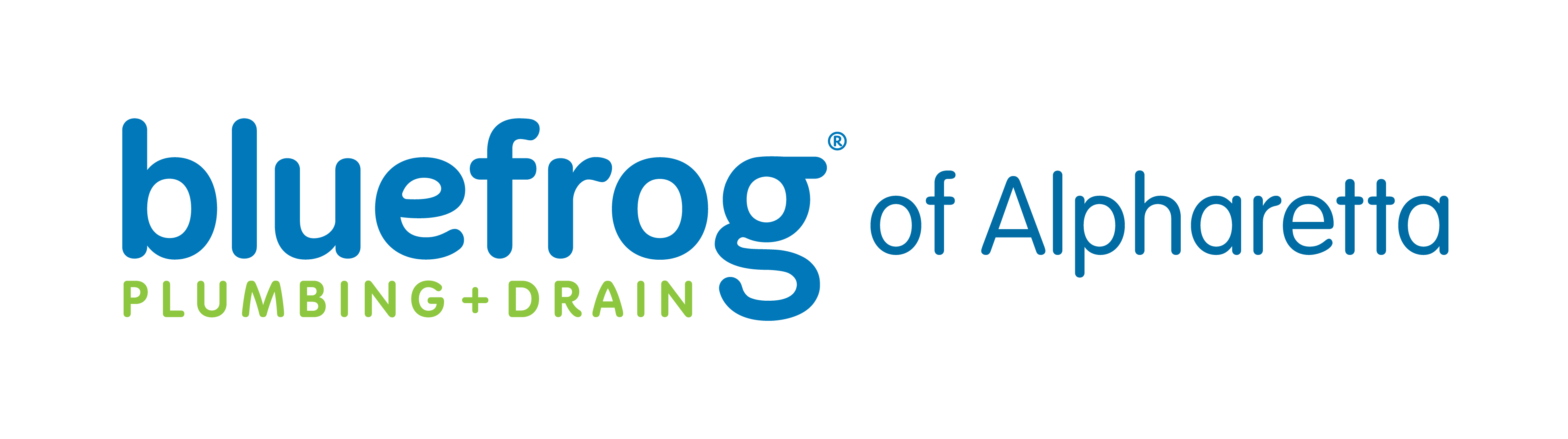 bluefrog of Alpharetta header logo