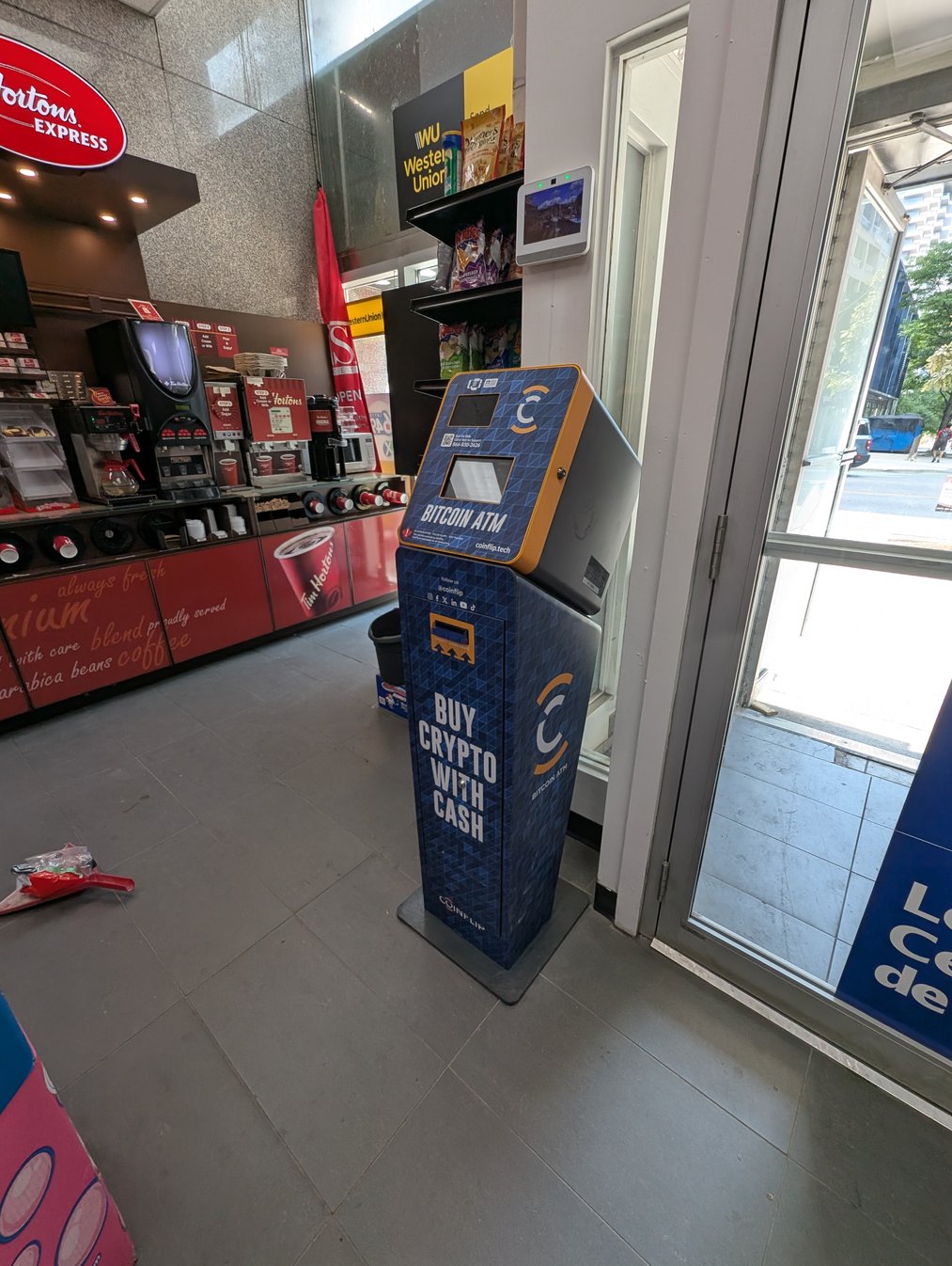 Images CoinFlip Bitcoin ATM - INS Market & Tim Hortons Express (Toronto)