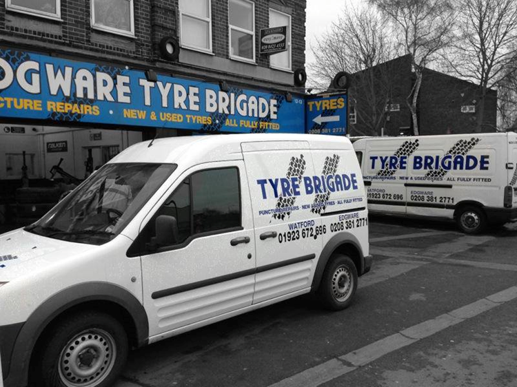 Edgware Tyre Brigade Edgware 020 8381 2771