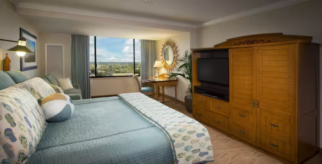 Disney's Paradise Pier Hotel Huntington Signature Suites 1-2 Bedrooms View
