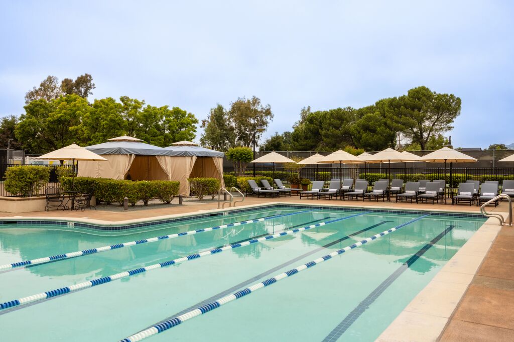 Lanes for early risers, loungers for everyone else. The pool deck sets a pace entirely your own.