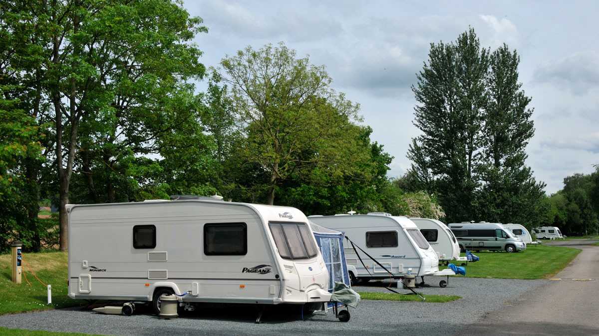 Moorhampton Caravan and Motorhome Club Campsite Hereford 01544 318594