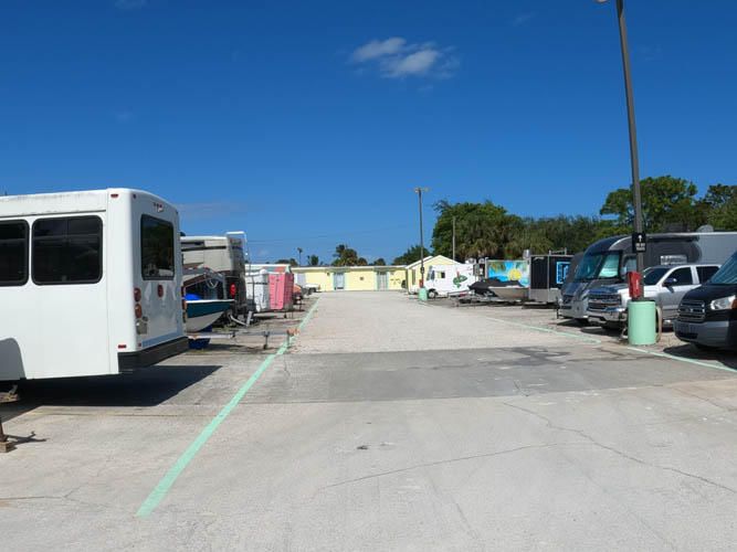 Self Storage, Business Offices, Store Front Solutions and Boat & RV Parking in Indian Harbour Beach.