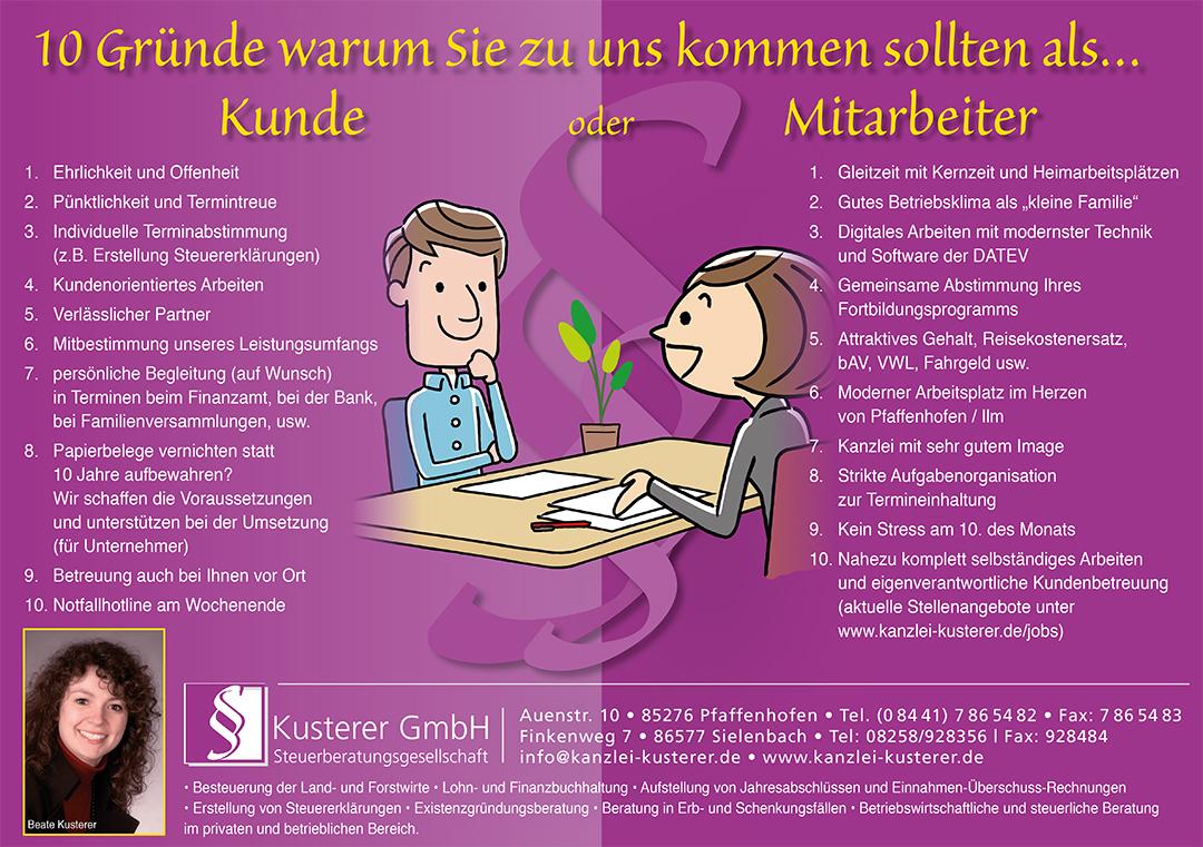 Logo Kusterer Steuerberatung GmbH
