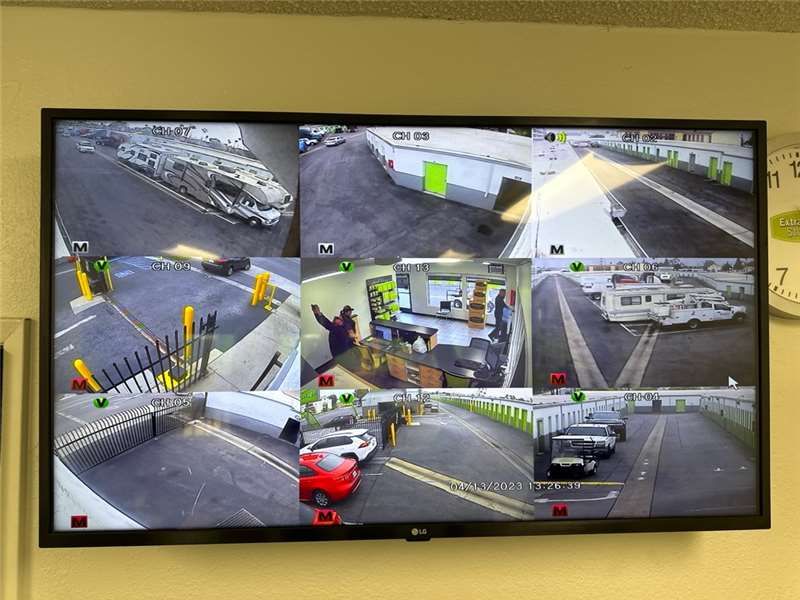 Security Screens - Extra Space Storage at 10950 Firestone Blvd, Norwalk, CA 90650