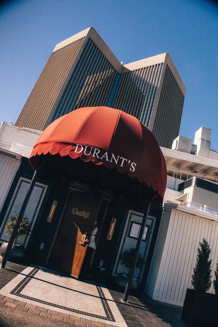 Durant's famous backdoor entrance