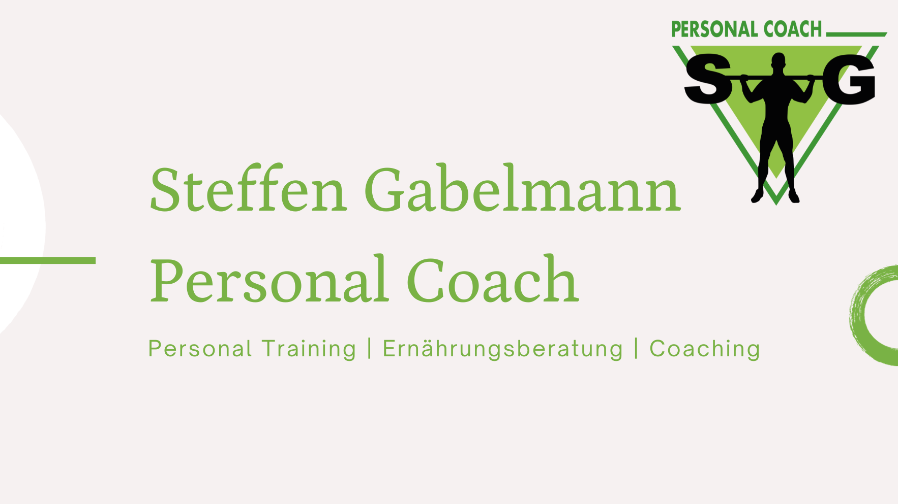 Logo Personal Coach Steffen Gabelmann