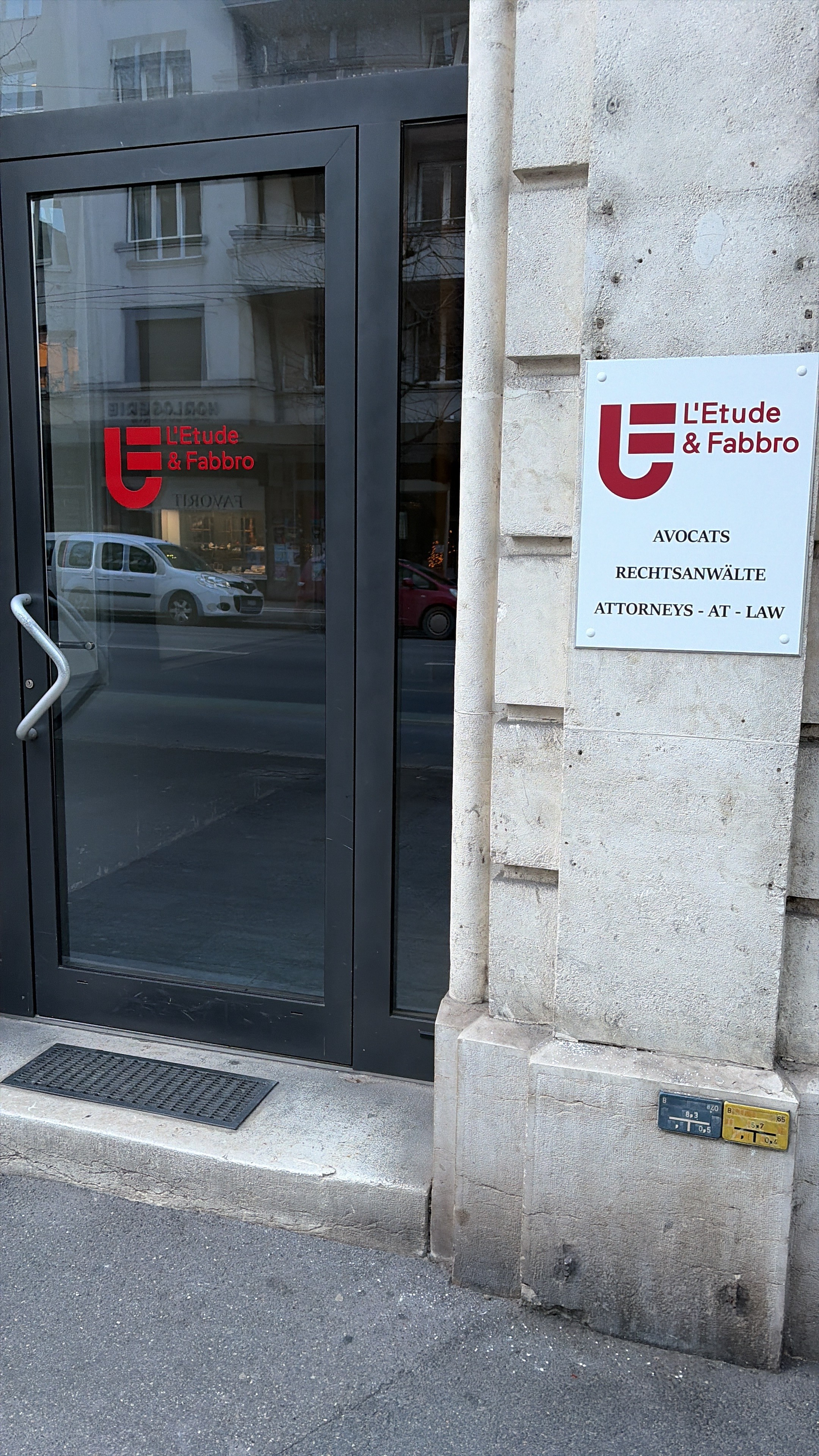 L'Etude & Fabbro, Boulevard de Pérolles 21 in Fribourg