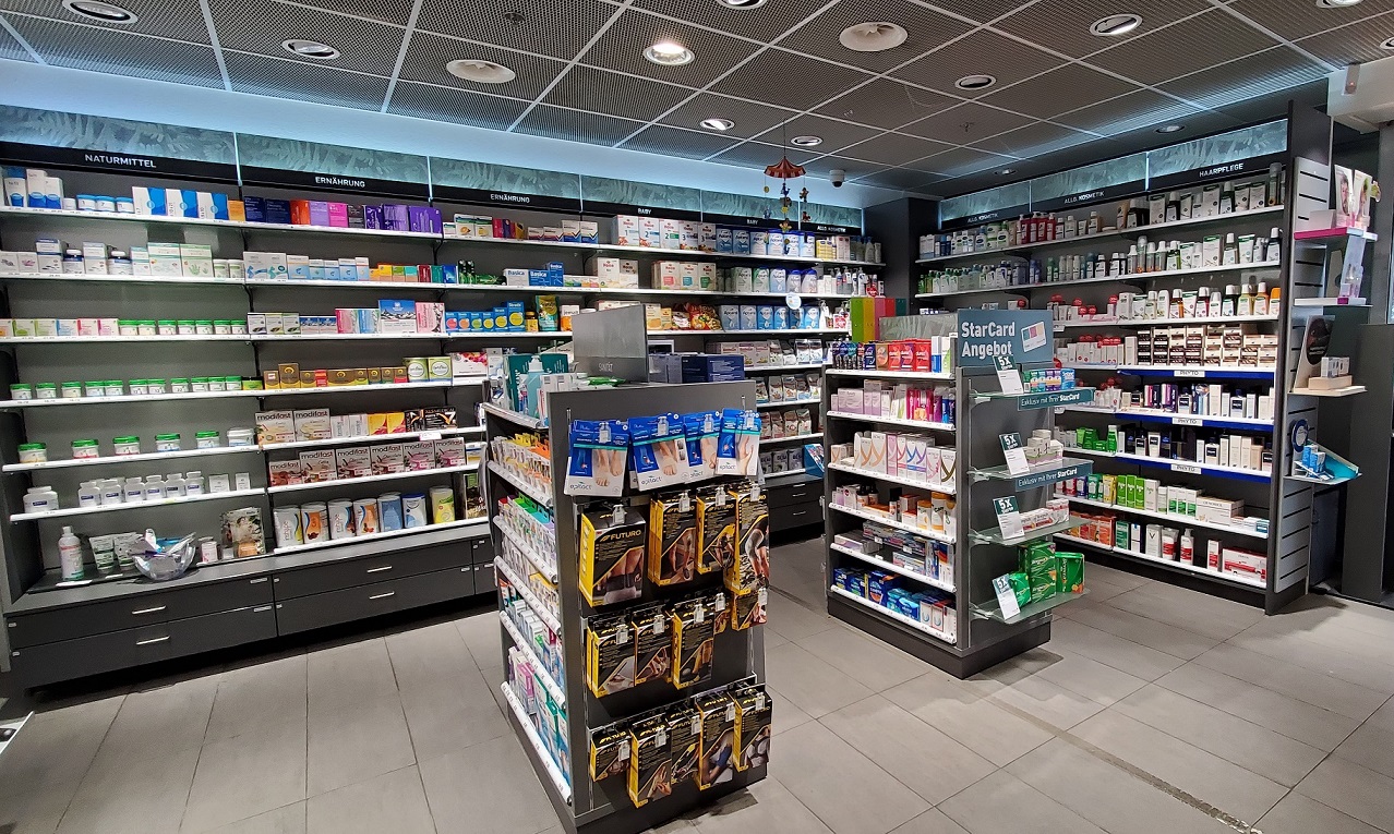 Amavita Apotheke Erlibacher-Märt, Bahnhofstrasse 40 in Erlenbach ZH