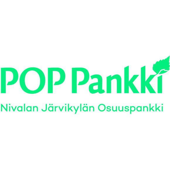 POP Pankki Nivalan Järvikylän Haapaveden konttori Logo