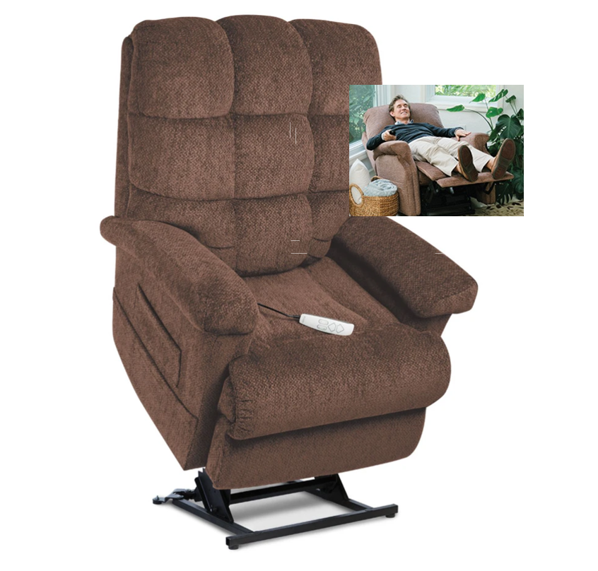 Lift chairs and recliners.